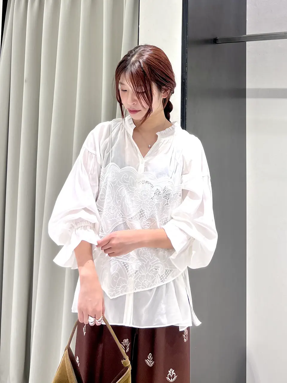GRACE CONTINENTAL NORIA コーディネート画像