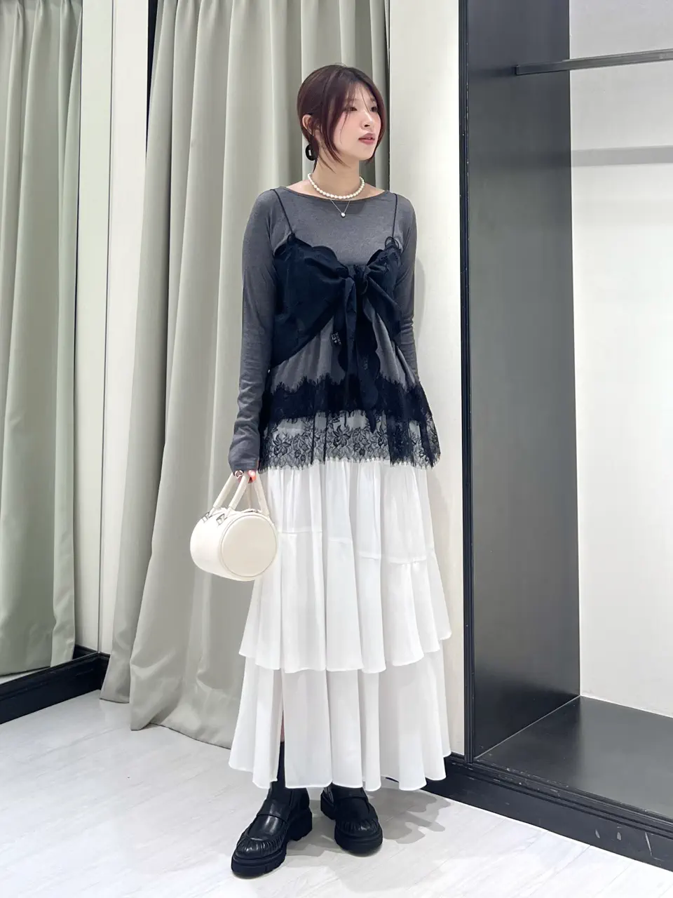 GRACE CONTINENTAL NORIA コーディネート画像