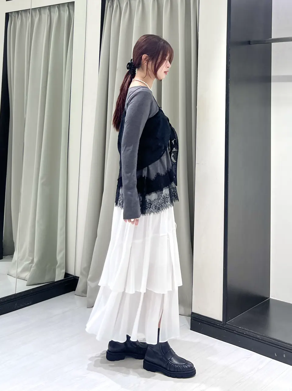 GRACE CONTINENTAL NORIA コーディネート画像