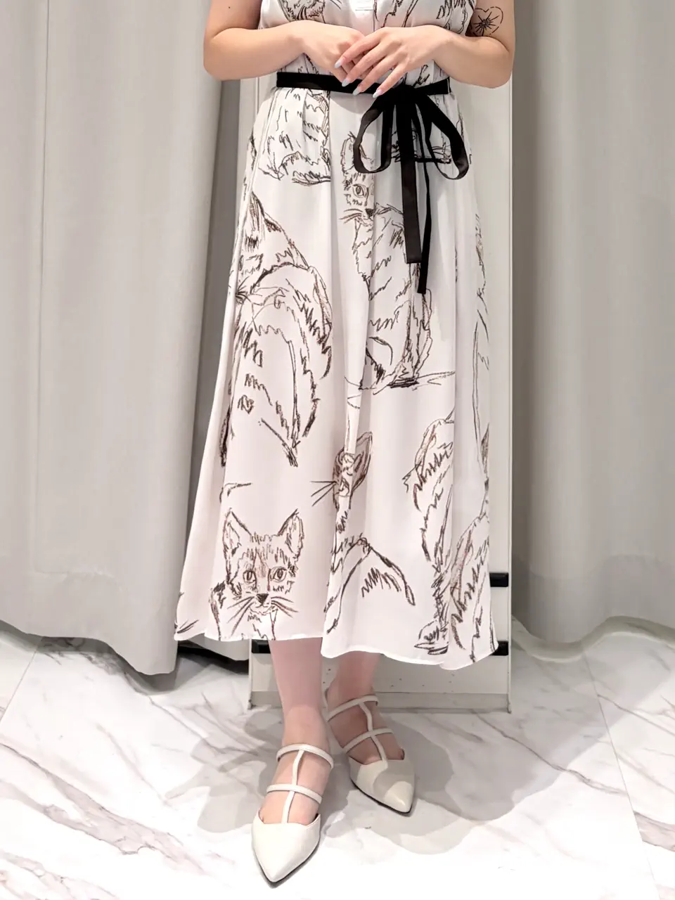 GRACE CONTINENTAL RINA コーディネート画像