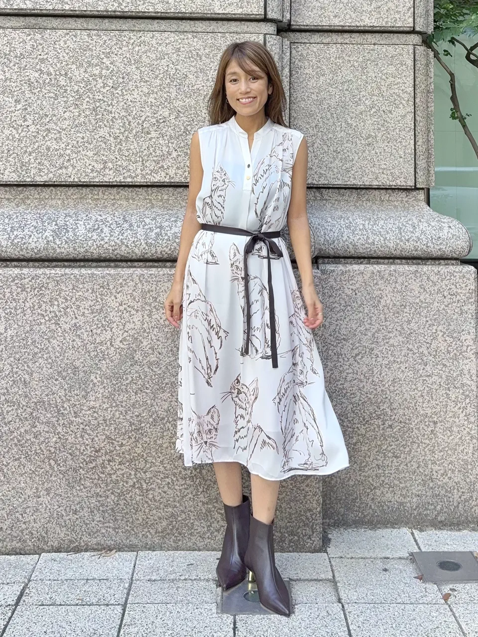 GRACE CONTINENTAL yukimi yonee コーディネート画像