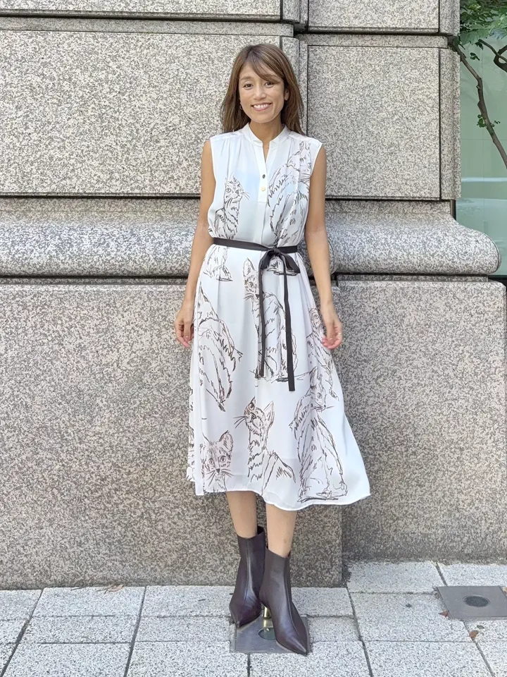 GRACE CONTINENTAL yukimi yonee コーディネート画像
