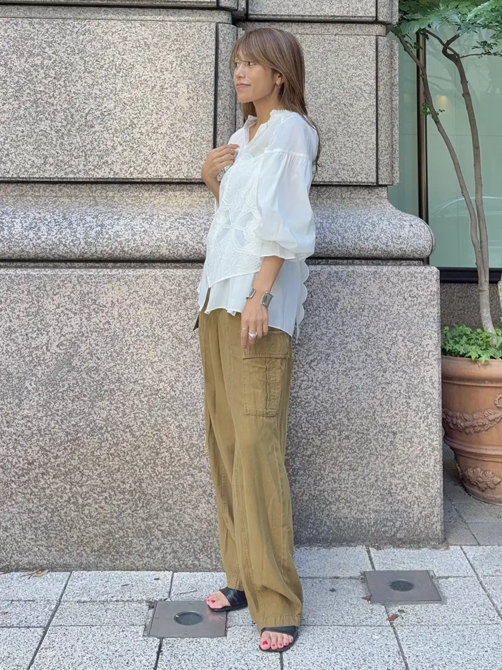 GRACE CONTINENTAL yukimi yonee コーディネート画像