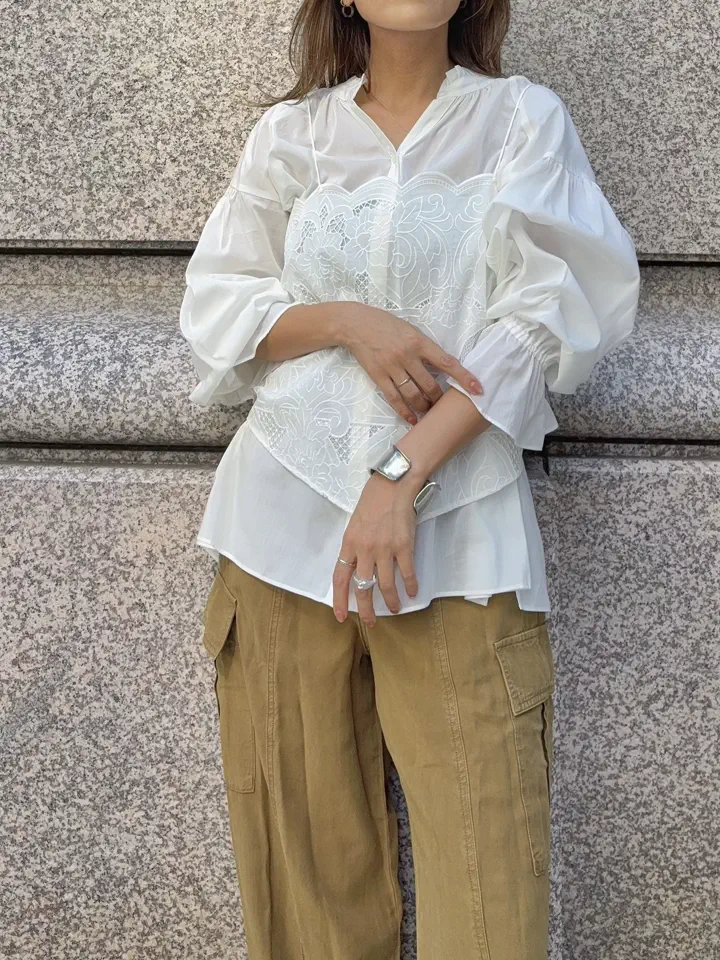 GRACE CONTINENTAL yukimi yonee コーディネート画像