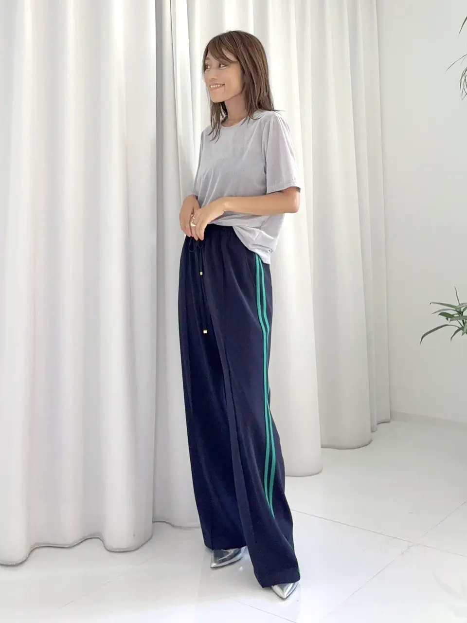 GRACE CONTINENTAL yukimi yonee コーディネート画像