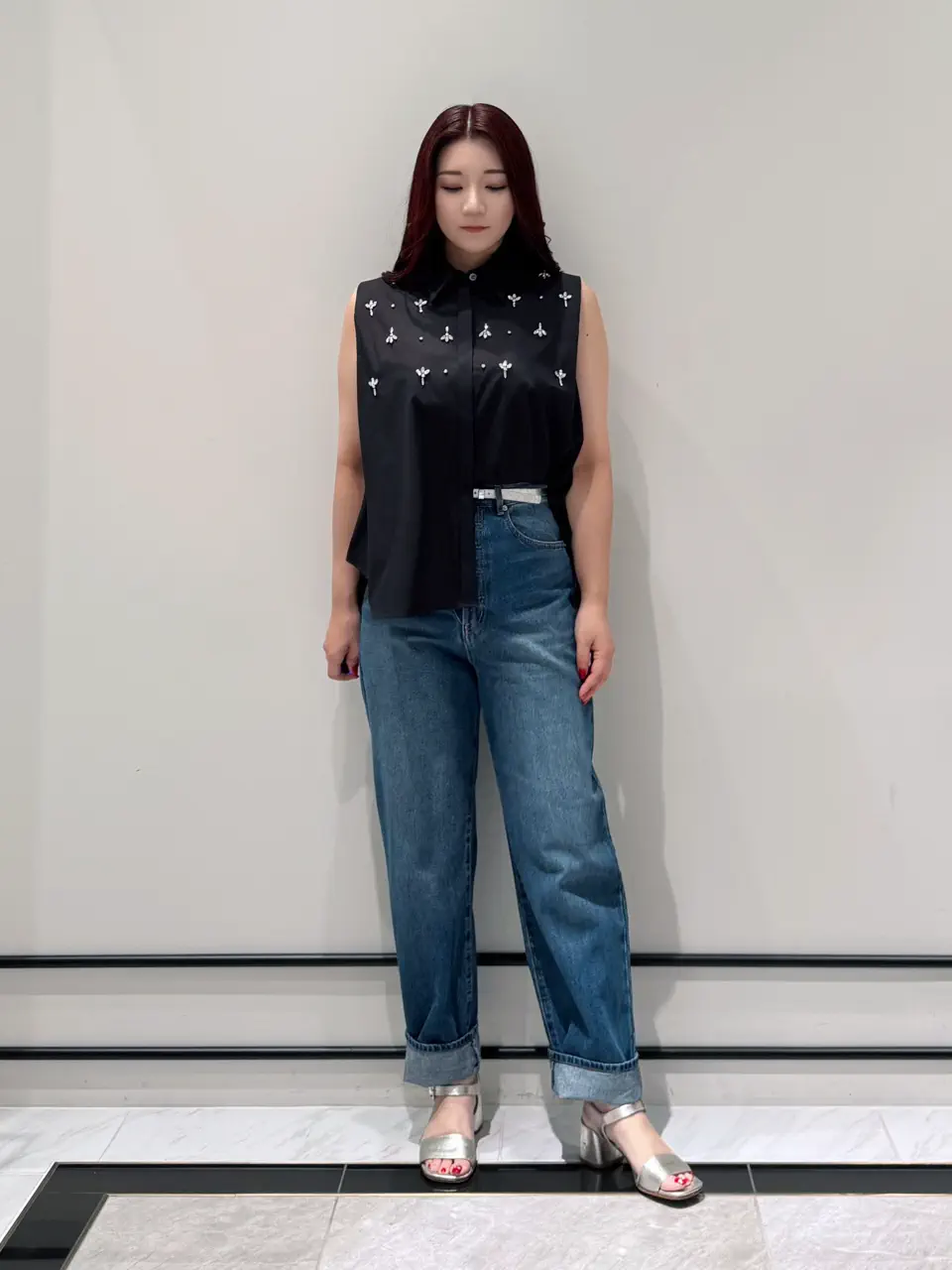  MOMOKO コーディネート画像