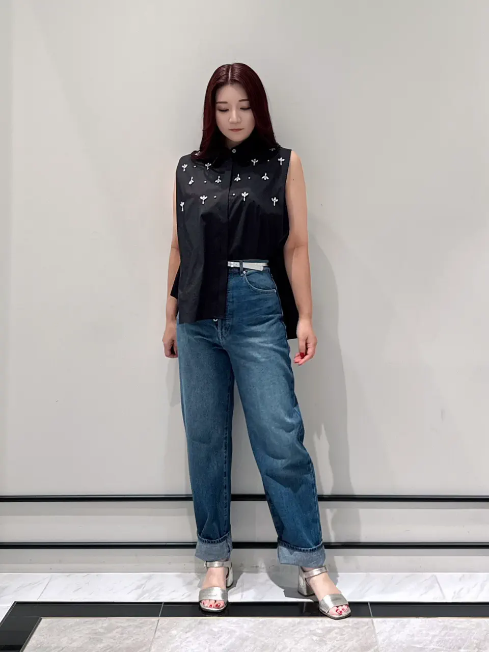 GRACE CONTINENTAL MOMOKO コーディネート画像