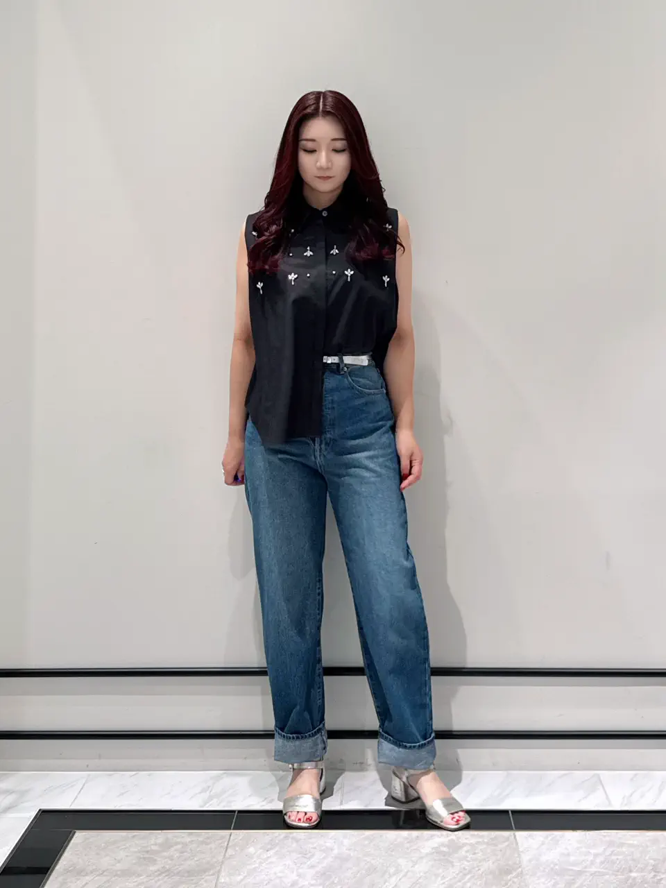 GRACE CONTINENTAL MOMOKO コーディネート画像