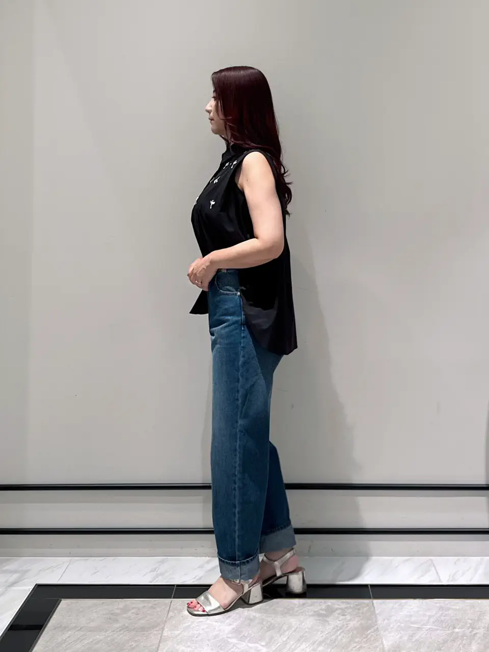 GRACE CONTINENTAL MOMOKO コーディネート画像