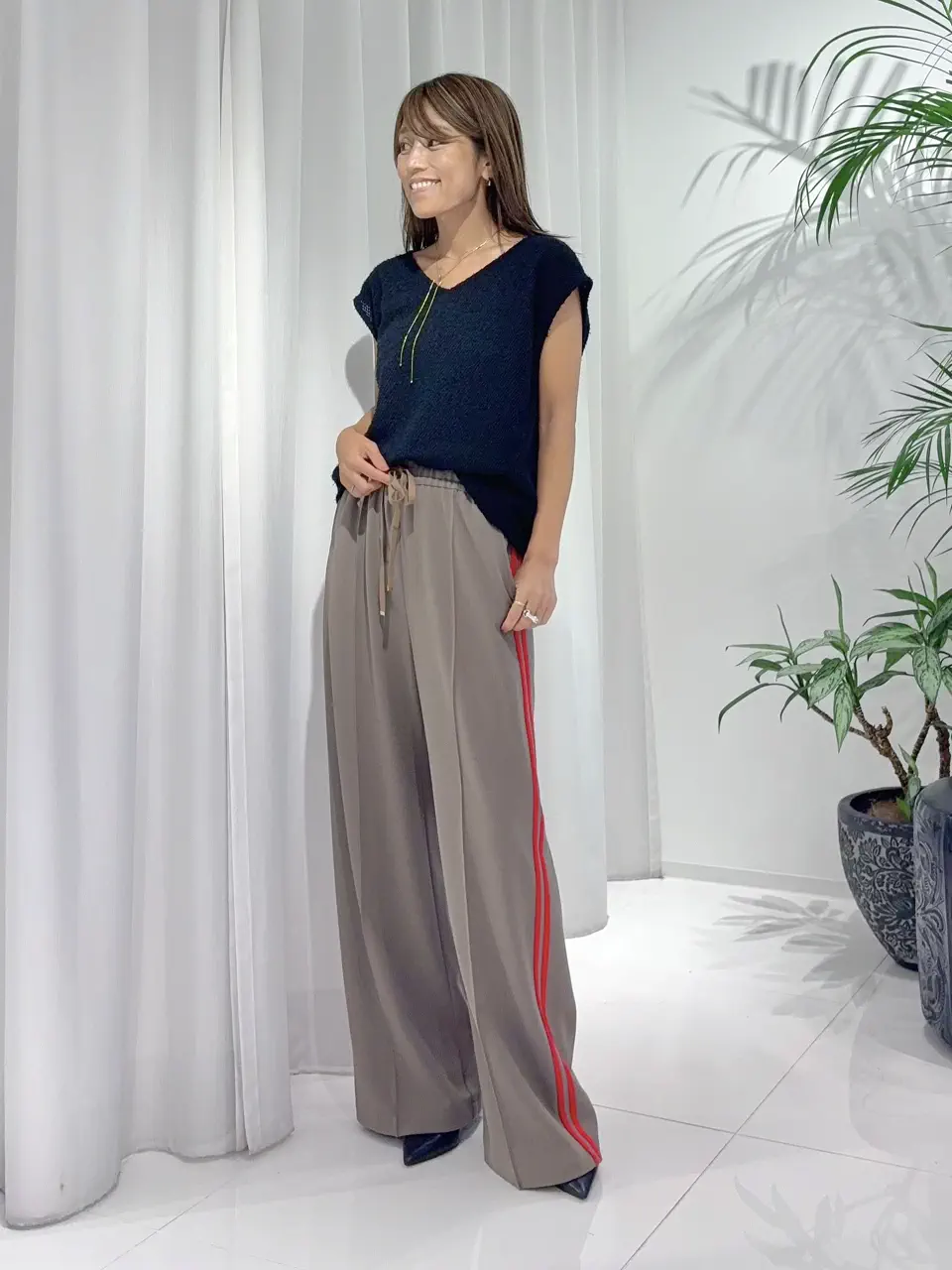 GRACE CONTINENTAL yukimi yonee コーディネート画像
