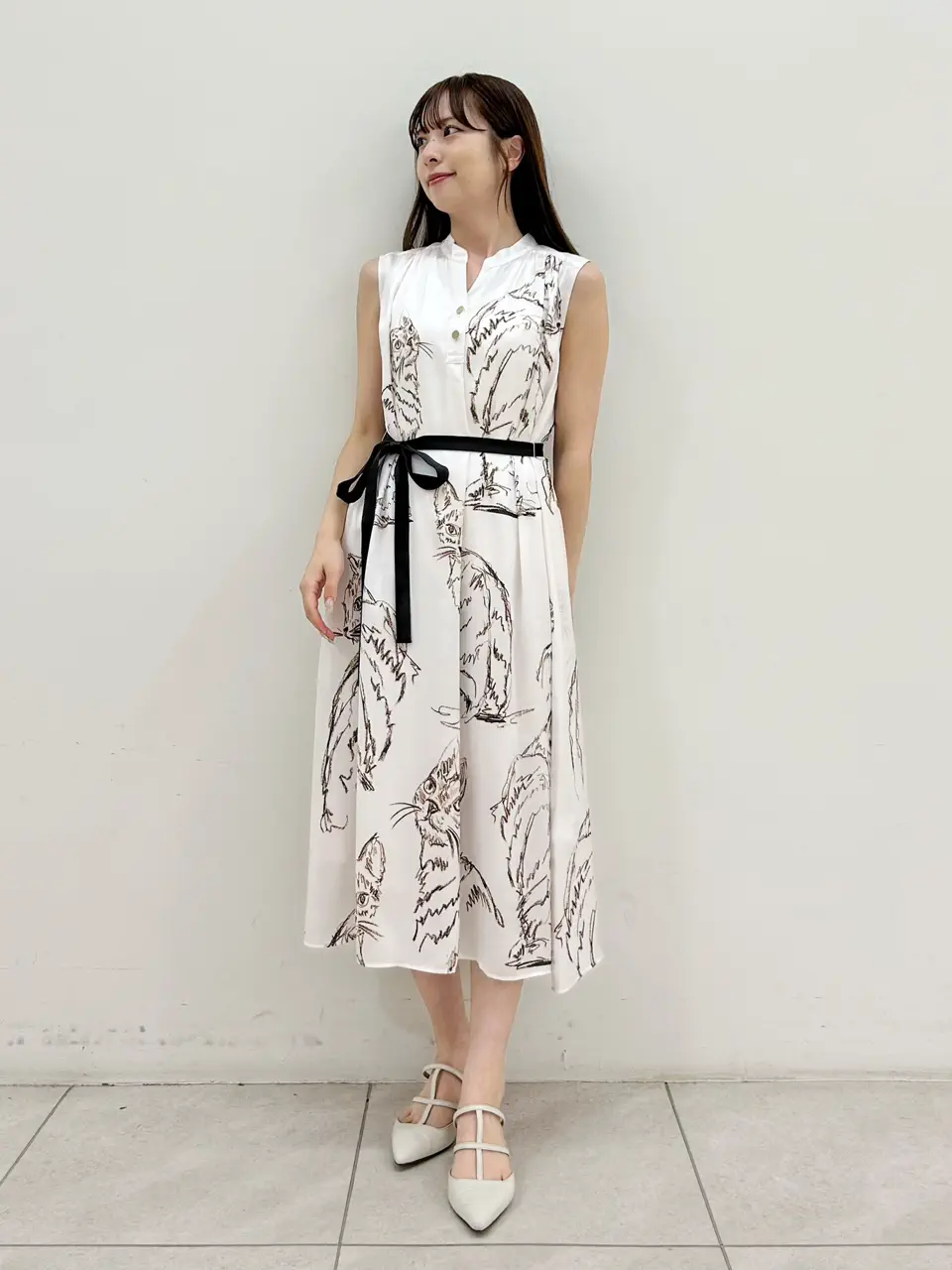 GRACE CONTINENTAL Miu Akamatsu コーディネート画像
