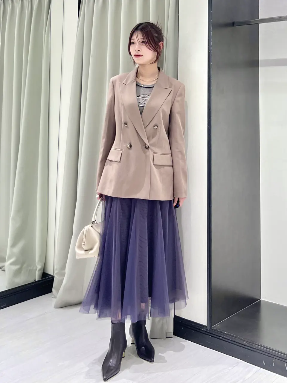 GRACE CONTINENTAL NORIA コーディネート画像