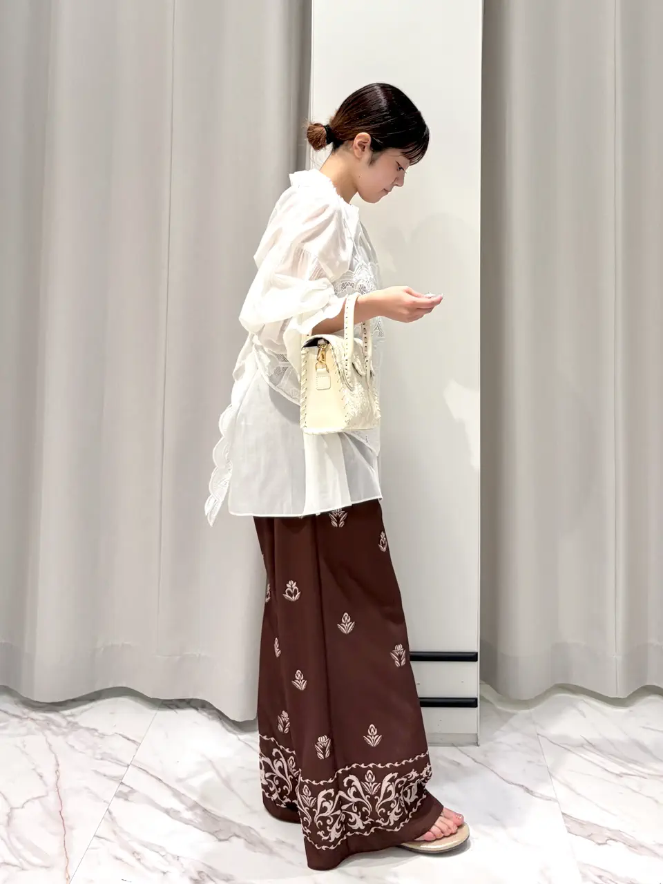 GRACE CONTINENTAL RINA コーディネート画像