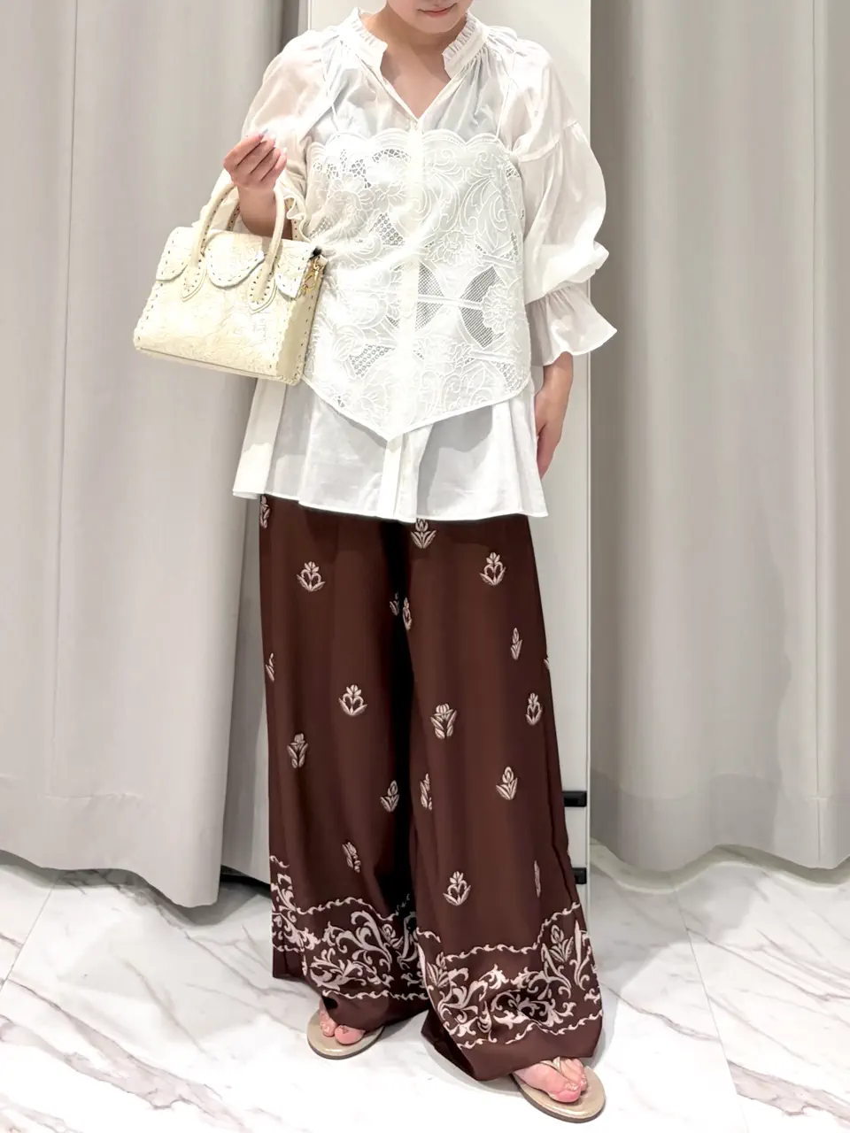 GRACE CONTINENTAL RINA コーディネート画像