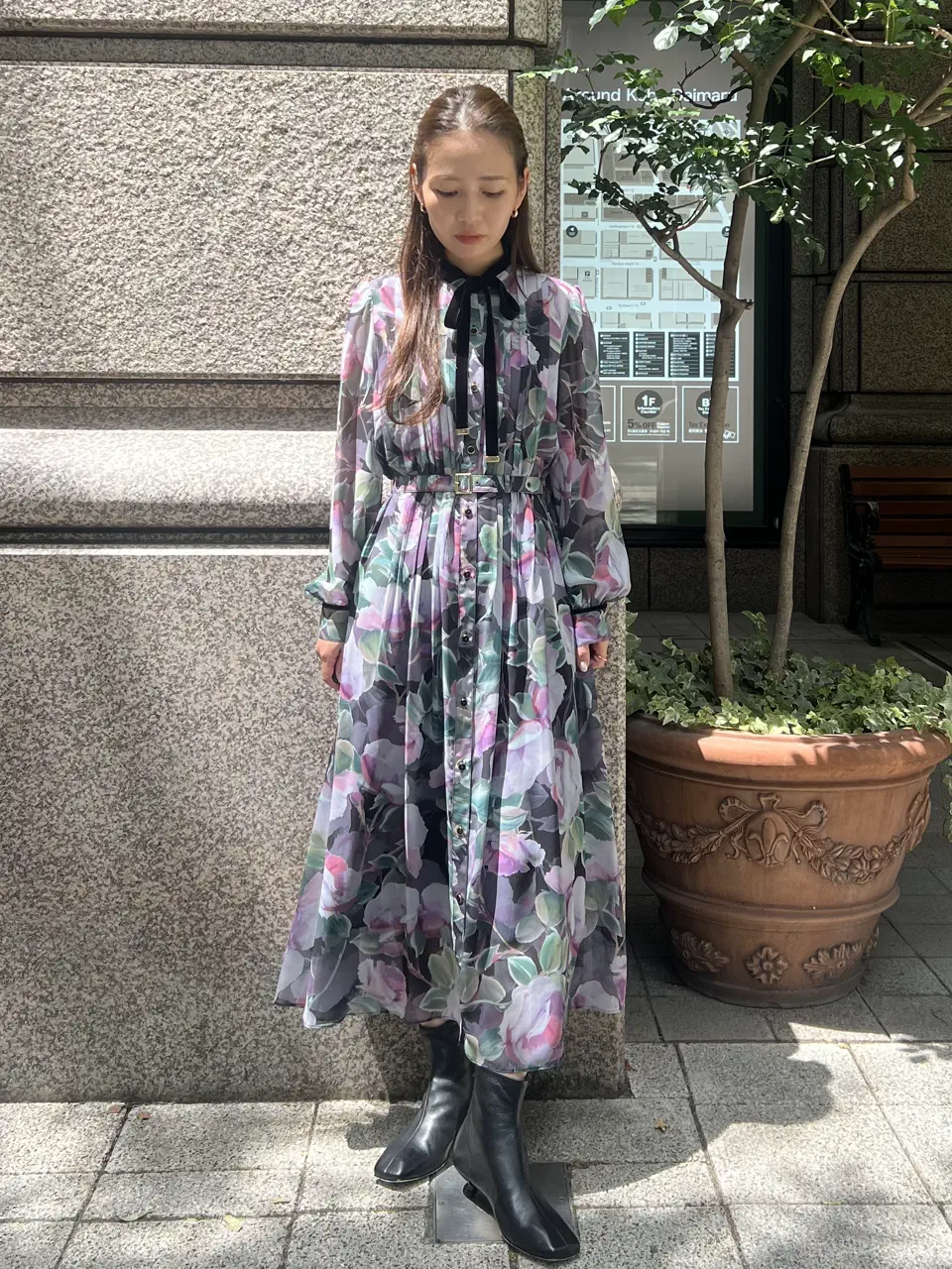 GRACE CONTINENTAL ERINA KATO コーディネート画像