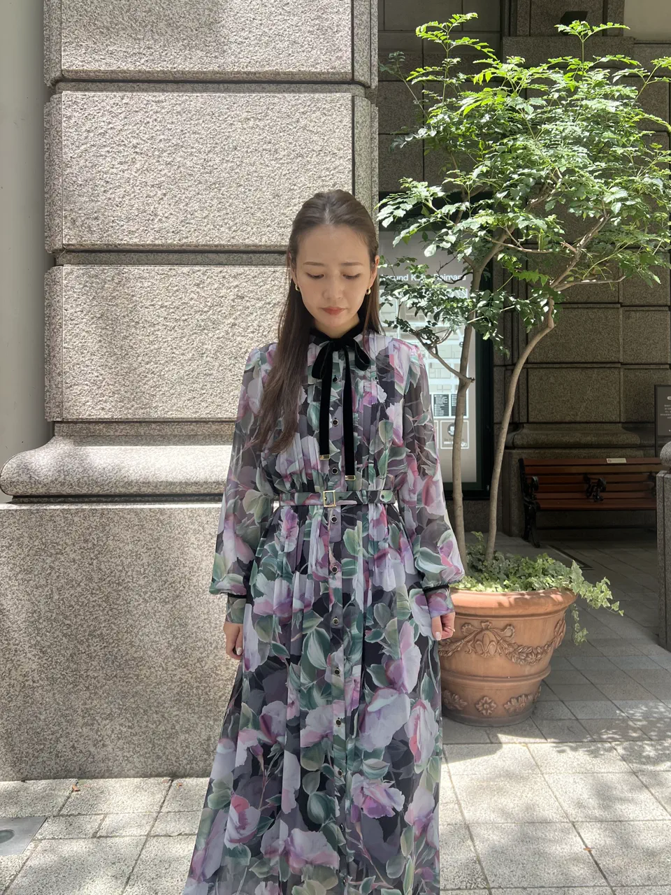 GRACE CONTINENTAL ERINA KATO コーディネート画像
