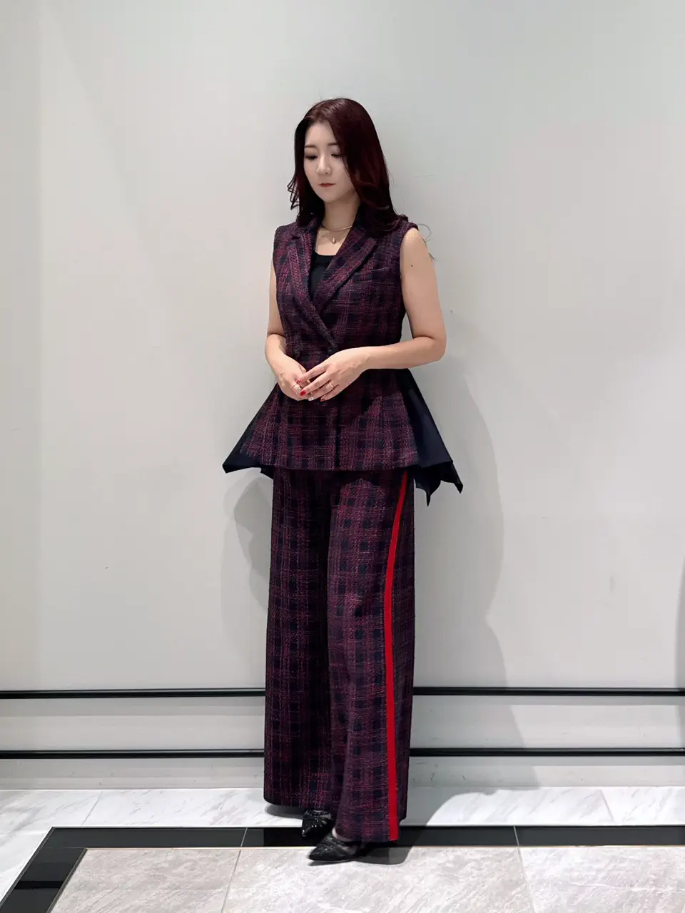 GRACE CONTINENTAL MOMOKO コーディネート画像