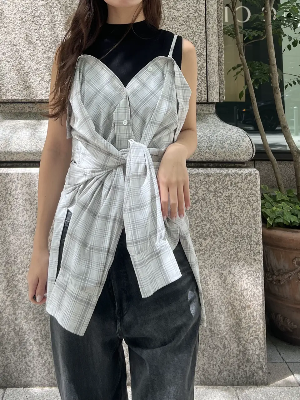 GRACE CONTINENTAL ERINA KATO コーディネート画像