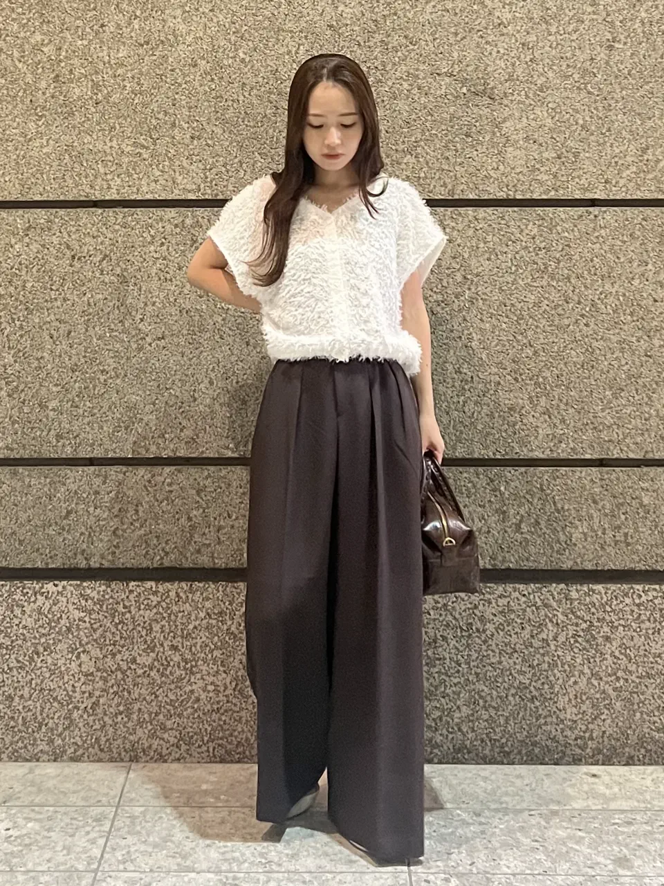 GRACE CONTINENTAL ERINA KATO コーディネート画像