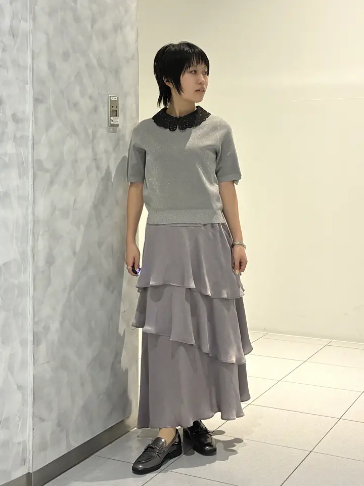 GRACE CONTINENTAL Yuna Iwasaki コーディネート画像