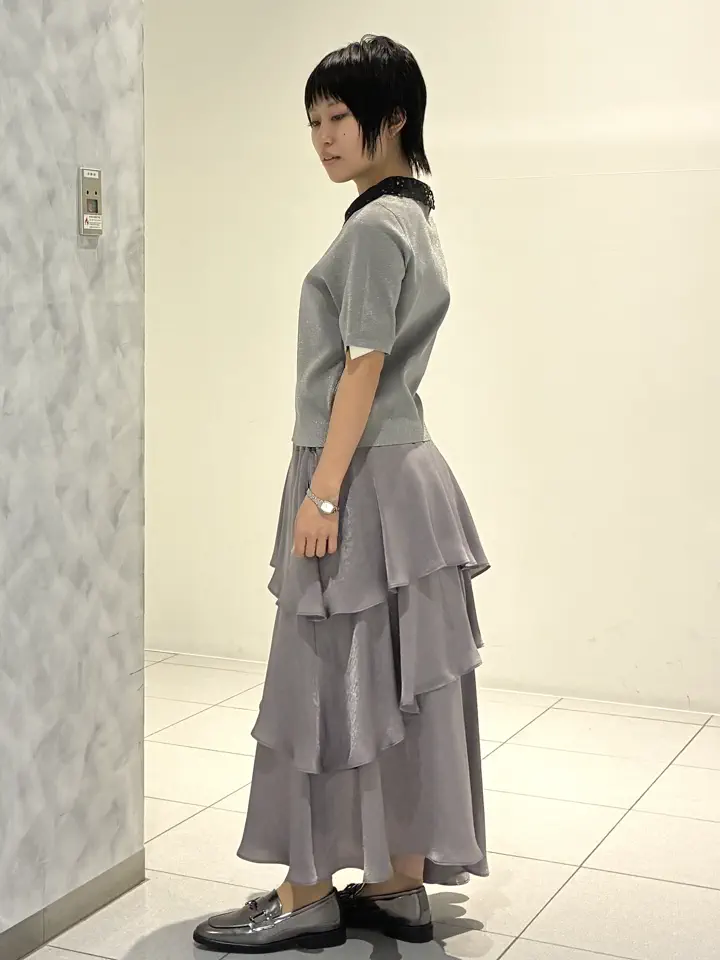 GRACE CONTINENTAL Yuna Iwasaki コーディネート画像