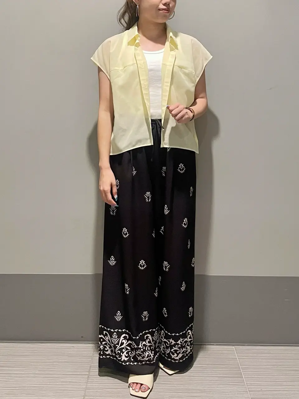 GRACE CONTINENTAL 細川　もなみ コーディネート画像