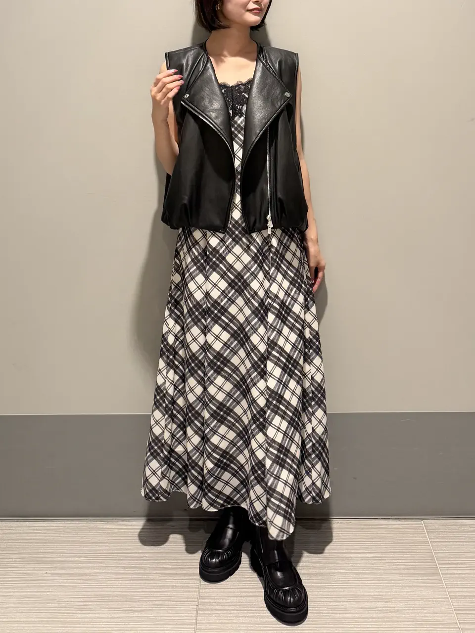 GRACE CONTINENTAL MORITA AI コーディネート画像