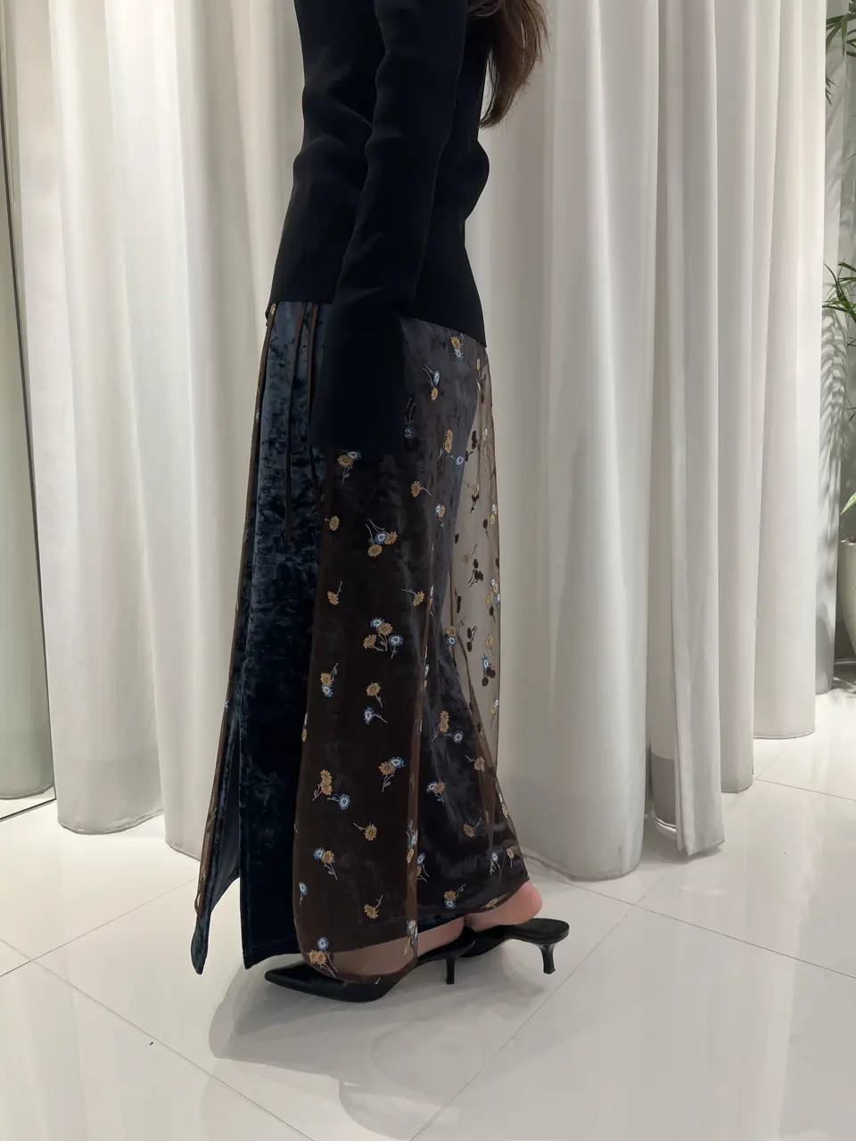 GRACE CONTINENTAL ERINA KATO コーディネート画像