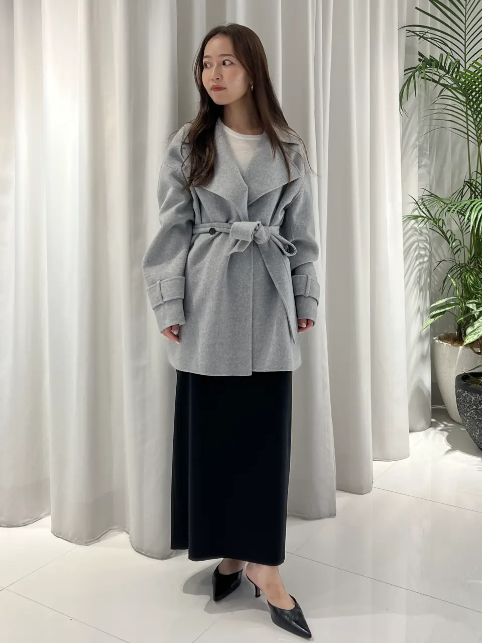 GRACE CONTINENTAL ERINA KATO コーディネート画像