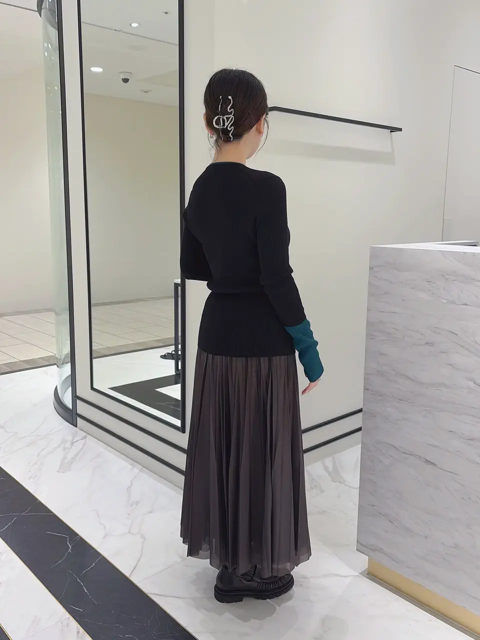 GRACE CONTINENTAL SASAKI コーディネート画像