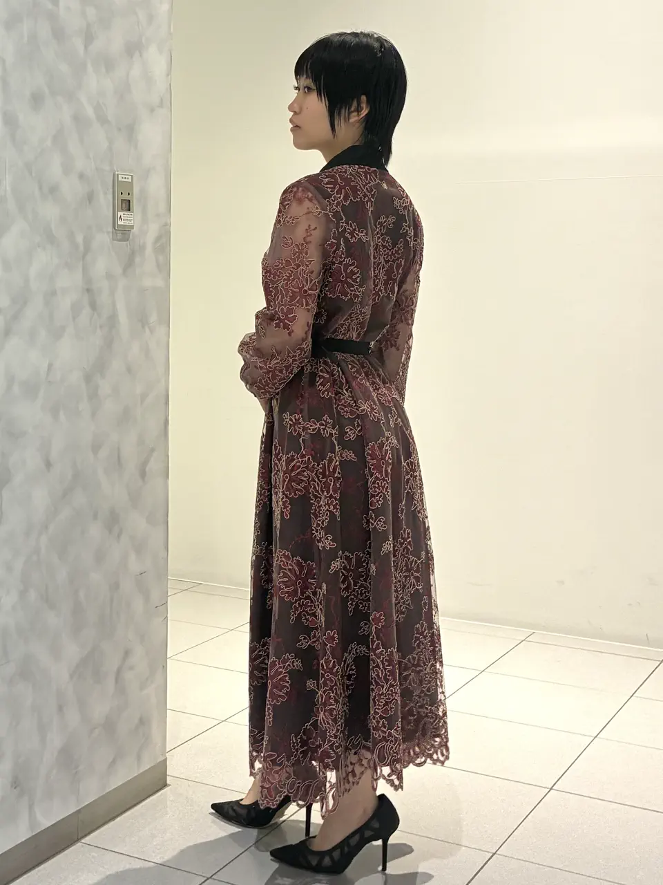 GRACE CONTINENTAL Yuna Iwasaki コーディネート画像