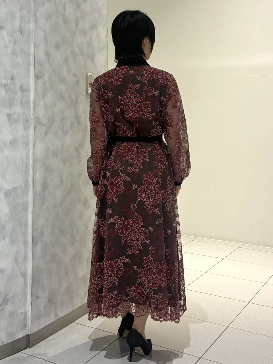 GRACE CONTINENTAL Yuna Iwasaki コーディネート画像