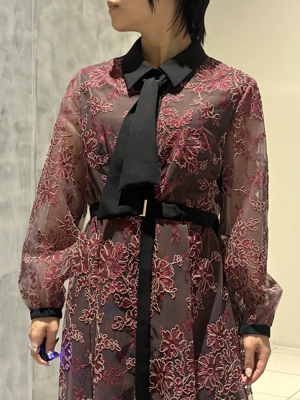 GRACE CONTINENTAL Yuna Iwasaki コーディネート画像
