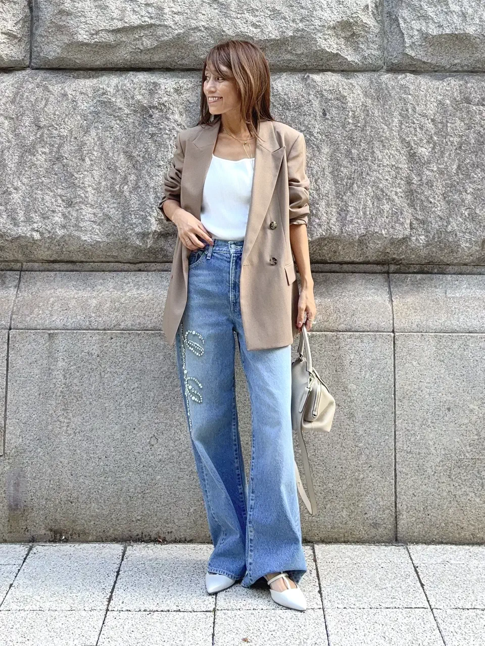 GRACE CONTINENTAL yukimi yonee コーディネート画像