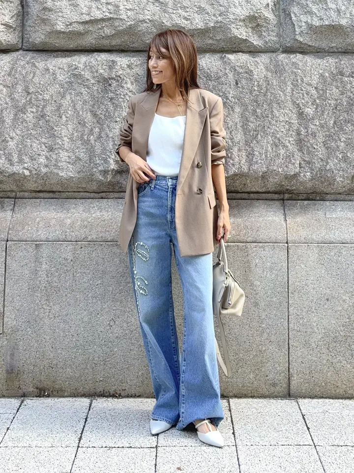 GRACE CONTINENTAL yukimi yonee コーディネート画像