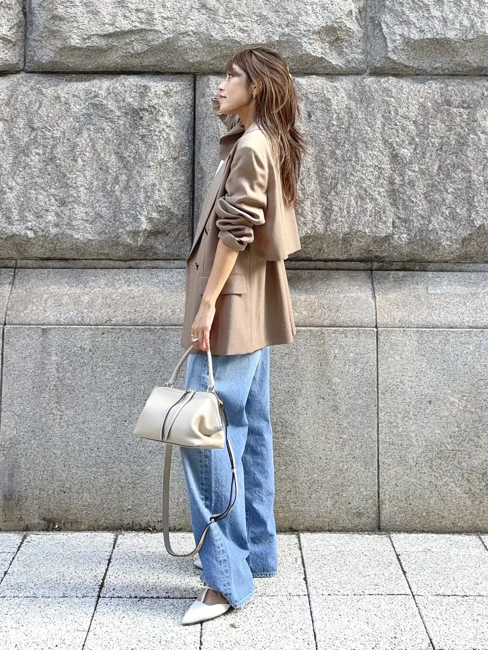 GRACE CONTINENTAL yukimi yonee コーディネート画像