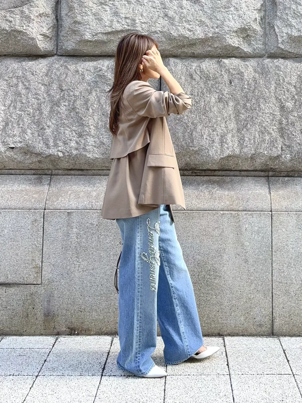 GRACE CONTINENTAL yukimi yonee コーディネート画像