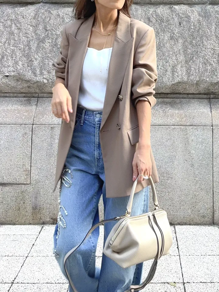GRACE CONTINENTAL yukimi yonee コーディネート画像