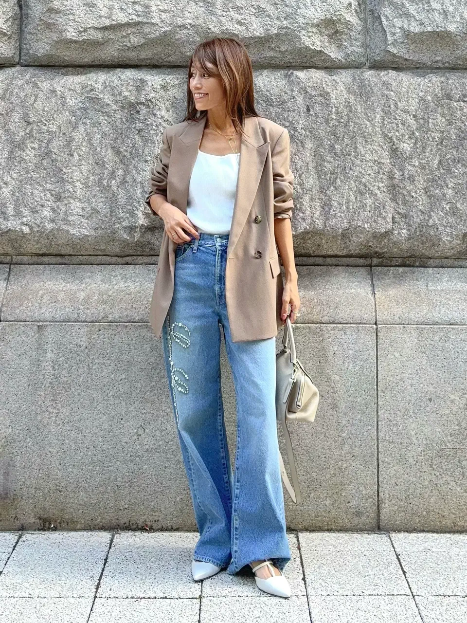 GRACE CONTINENTAL yukimi yonee コーディネート画像
