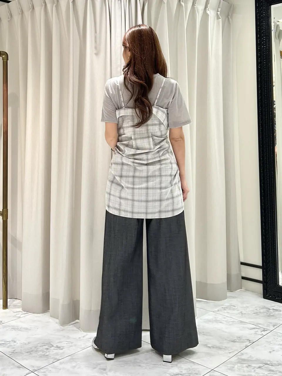 GRACE CONTINENTAL 志田　悠 コーディネート画像