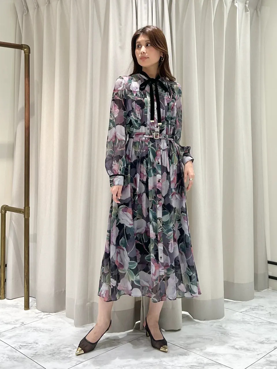 GRACE CONTINENTAL 志田　悠 コーディネート画像