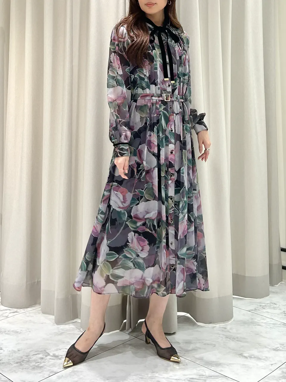 GRACE CONTINENTAL 志田　悠 コーディネート画像