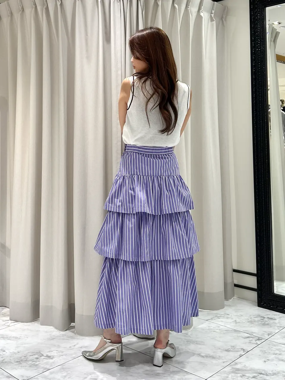 GRACE CONTINENTAL 志田　悠 コーディネート画像