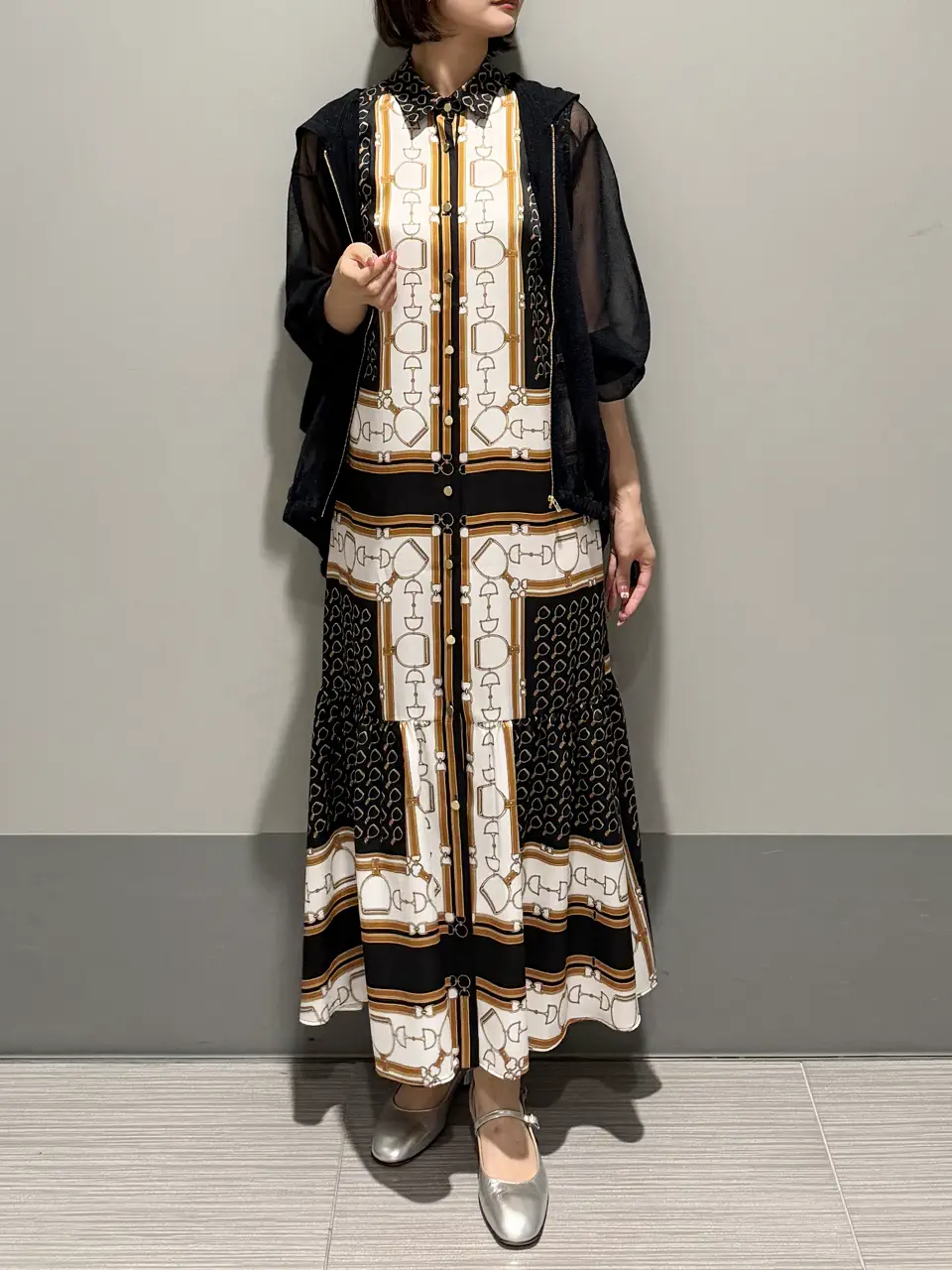 GRACE CONTINENTAL MORITA AI コーディネート画像
