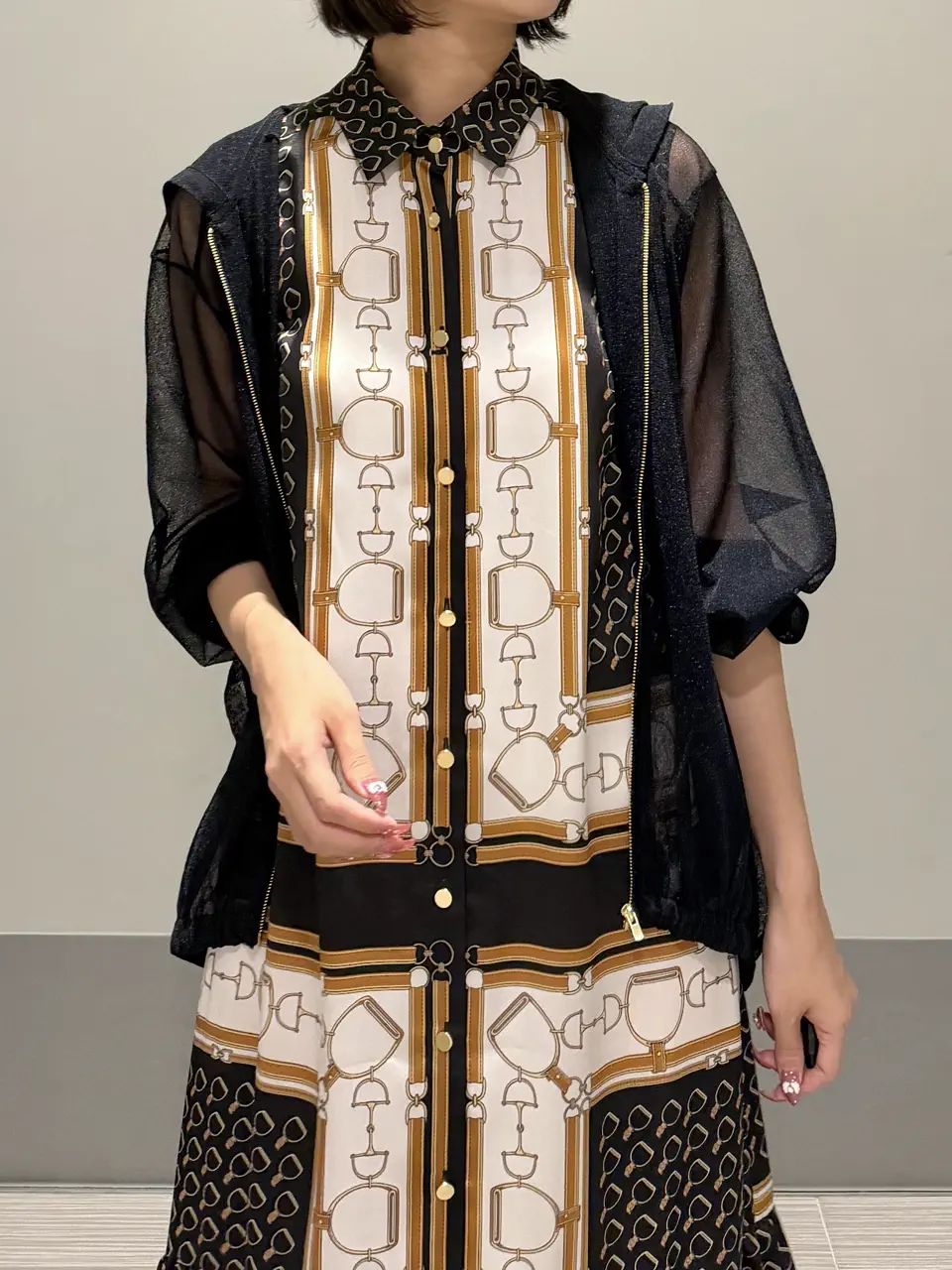 GRACE CONTINENTAL MORITA AI コーディネート画像