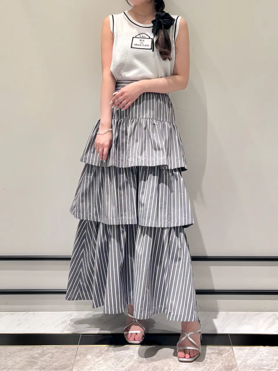 GRACE CONTINENTAL Kiku コーディネート画像