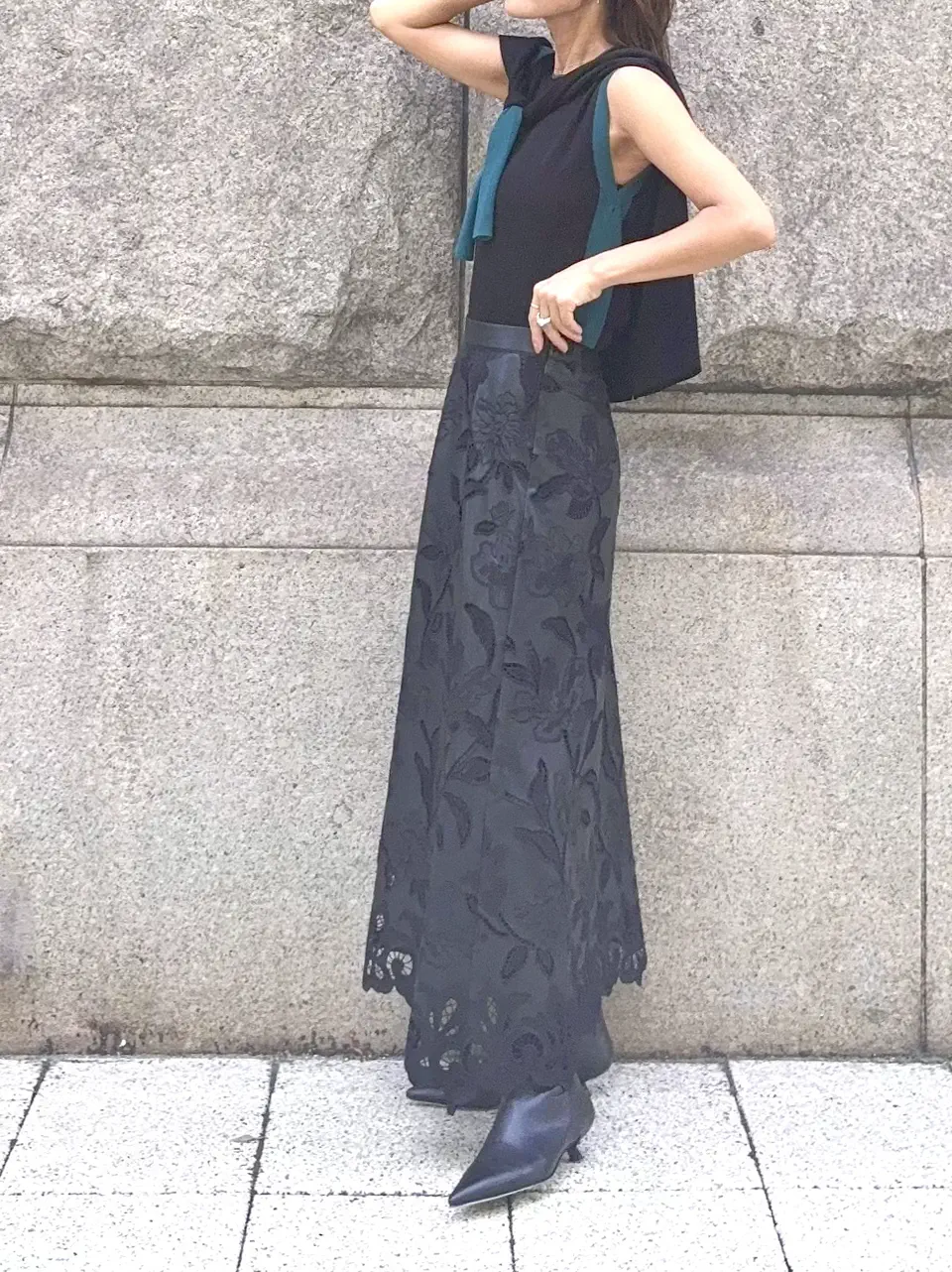 GRACE CONTINENTAL yukimi yonee コーディネート画像