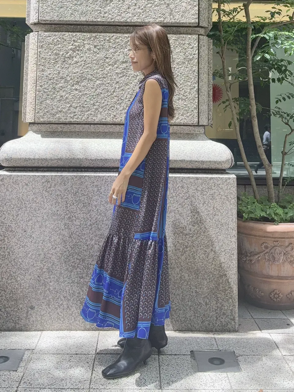 GRACE CONTINENTAL yukimi yonee コーディネート画像