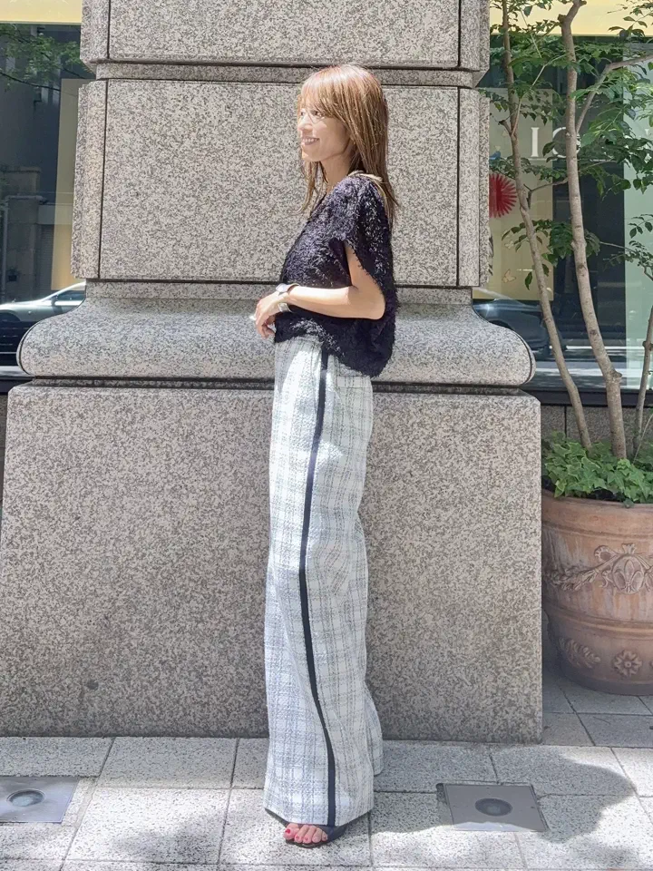 GRACE CONTINENTAL yukimi yonee コーディネート画像