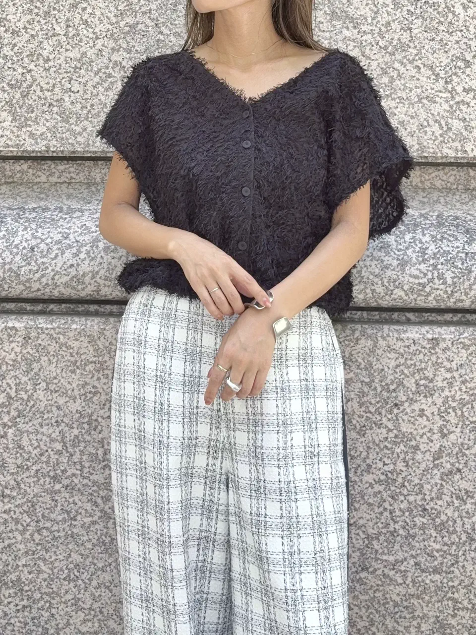 GRACE CONTINENTAL yukimi yonee コーディネート画像